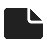 Document Landscape SVG Icon
